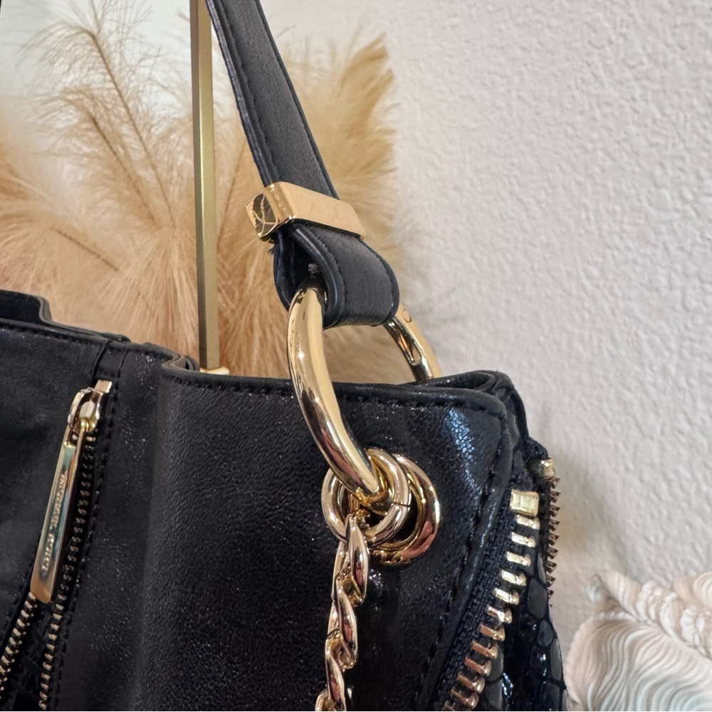 Michael Michael Kors Newman Small Python-Embossed… - image 7